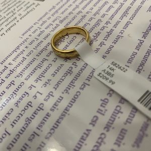 14K Yellow Gold 4mm Unisex Band